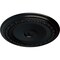 Ekena Millwork Carlsbad Ceiling Medallion (Fits Canopies up to 5 1/2"), Hand-Painted Jet Black, 31 1/8"OD x 1 1/2"P CM31CABLF - alternate 3